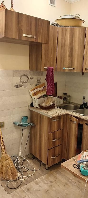Mətbəx mebeli – künc dəst - Material: taxta teksturalı laminat/MDFlam
