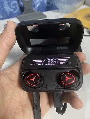 ayfon 15 sade: Yeni Simsiz (Bluetooth) Qulaqcıqlar, Daimax, rəng - Qara — 3