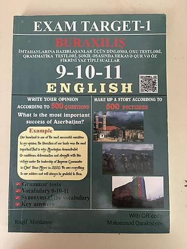 testir: “EXAM TARGET-1 – Buraxılış 9-10-11 English” hazırlıq vəsaiti Məzmun — 1