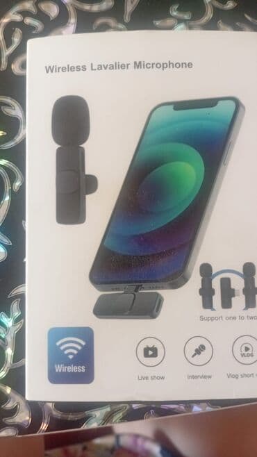 Yeni Simsiz (Bluetooth) Mikrofon Ünvandan götürmə