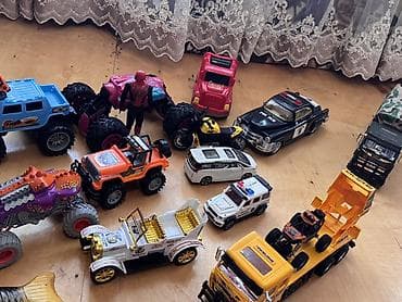 Игрушки: Uşaq üçün böyük plastik “dump truck” oyuncaq maşın. Hamisi seliqelidi — 7