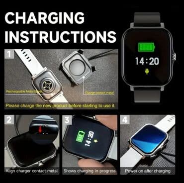 zeng ucun musiqi: Yeni, Smart saat, Apple, Sensor ekran, rəng - Bej — 2