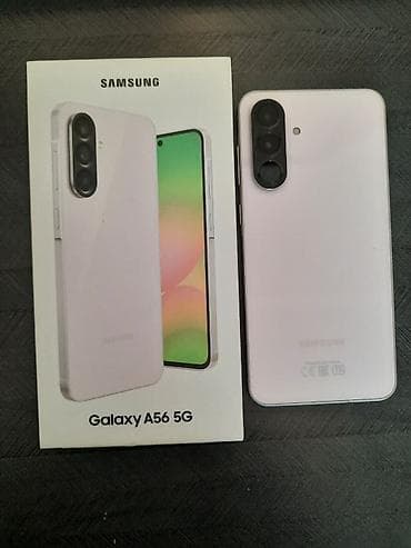 nokia e 72: Samsung Galaxy A56 5G, 256 GB, rəng - Çəhrayı, Barmaq izi — 1