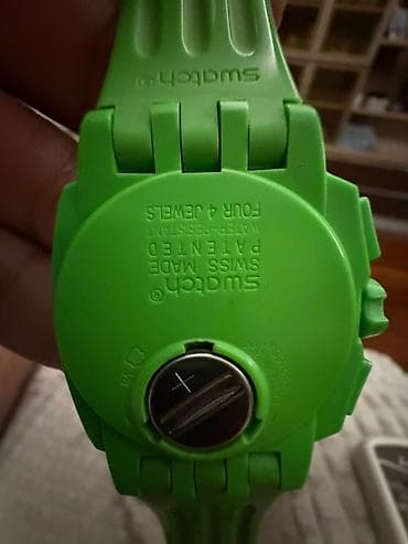 Наручные часы: Swatch Originals Chrono – yaşıl rəngli qol saatı — 2