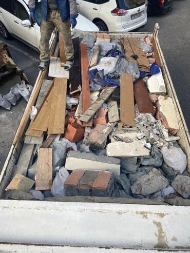 sumqayit yuk dasima xidmeti: Bütün növ tullantı və zibillərin atılması.Tikinti materiallarının — 2