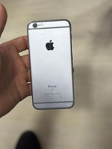 iphone 6 ekran: IPhone 6s, Gümüşü, Barmaq izi — 2