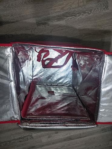 İstehsal avadanlığı: YANGO yemək çatdırılması üçün termal çanta (kuryer bel çantası) Qeyd — 3