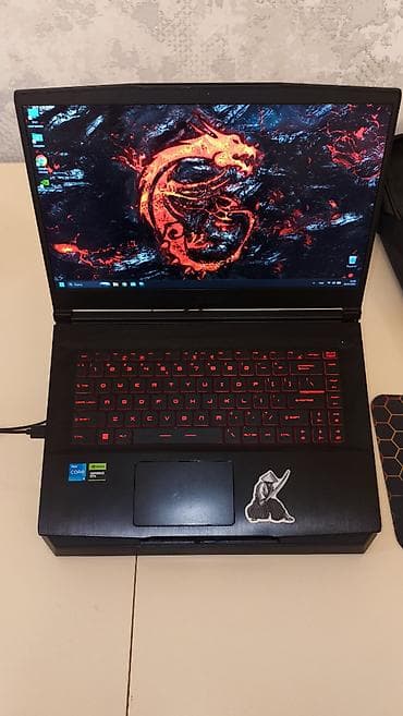 gence soyuducu: MSI GF63 Thin 11UC Notebook - noutbuk GPU : RTX 3050 8 Gb CPU  — 5