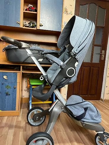Модульные коляски: Классическая прогулочная коляска, Б/у — 1