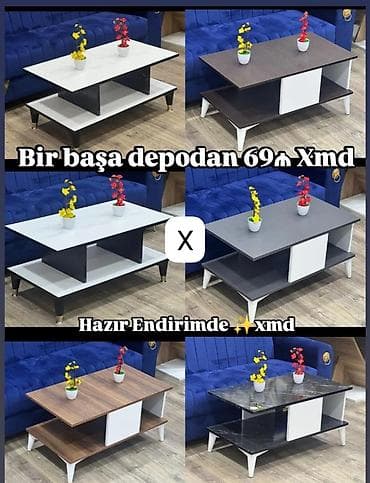 Düz masa, Açılmayan, Təkərsiz, Laminat