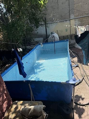 Hovuzlar: İntex karkaslı hovuz – düzbucaqlı - Ölçülər: 4,50 m x 2,20 m x 84 sm — 7