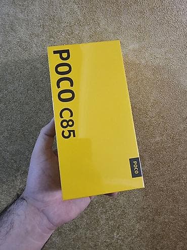 Poco C65, rəng - Sarı, Sensor