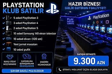 Видеоигры и приставки: 🎮 PLAYSTATION KLUB SATILIR 🎮 ✔ 5 ədəd PlayStation 3 ✔ 3 ədəd — 1