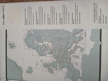 “The Times Comprehensive Atlas of the World” – böyük formatlı, sərt — 2