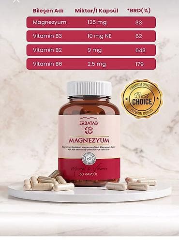 ERBATAB qida əlavələri – premium keyfiyyətli formulalar 1) Demir — 4