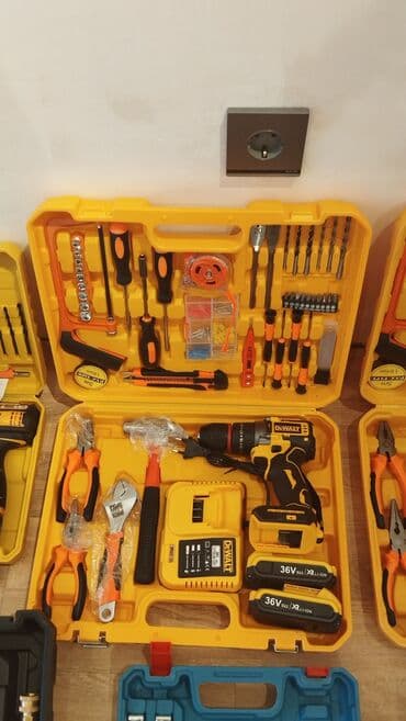 kömürsüz drel: Yeni Drel dəsti, Zərbəli drel — 1