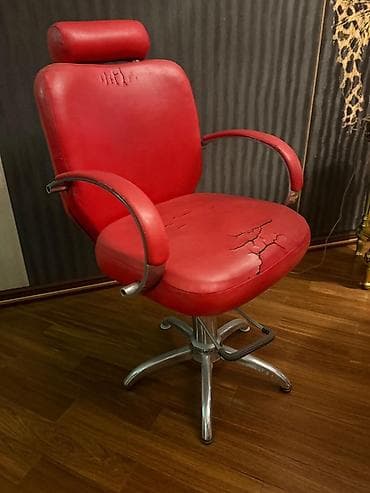 Салонные, медицинские кресла: Peşəkar salon/kosmetologiya kreslosu - Rəng: qırmızı - Təyinat — 1