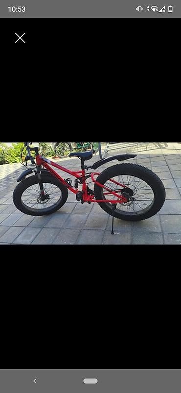 Yemək masaları, oturacaqları: Uşaq/yeniyetmə üçün fatbike tipli velosiped - Marka/model: Crosser — 1