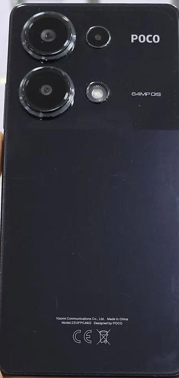 redmi note 8 pro plata: Poco M6 Pro, 512 GB, rəng - Qara, Sensor — 2