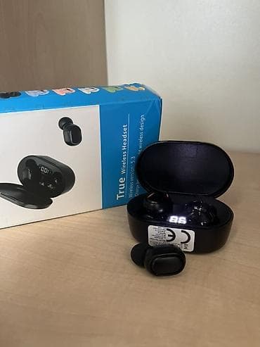 Qulaqcıqlar: Məhsul: True Wireless Headset — tam simsiz qulaqlıq dəsti - Bluetooth — 1