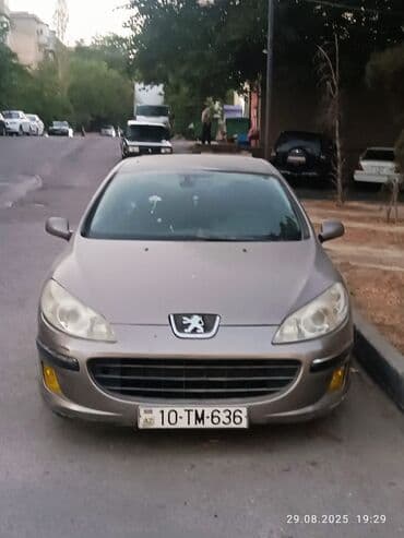 peugeot pars: Peugeot 407 sedan - Kuzov: 4 qapılı sedan, metalik boz rəng - — 1