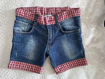 stringer alt geyimi: Uşaq cins şortik - Brend: AJ Armani Jeans (etiketlər və aksesuar — 1