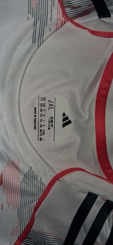 müller: Futbolka, Adidas, 2XL, rəng - Ağ — 3