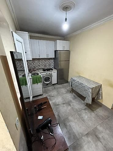 keşlə evlər: 1 otaqlı mənzil – mətbəx/studiya tipli giriş sahəsi və yataq otağı — 5