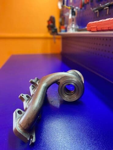 Paslanmayan metaldan hazırlanmış kollektor. Turbo mühərriklər üçün