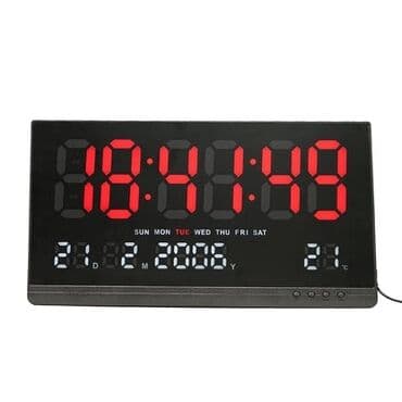 Avtomobil akkumulator zaryadkalari: Divar saatları, Elektron