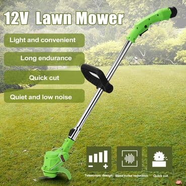 ot biçən alətlər: Batareyalı otbiçən 12vatt 2 ədəd batareya Batareyalı otbiçən 12v — 1