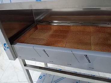 Paslanmayan poladdan peşəkar manqal/şiş kabab sobası - Korpus: tam