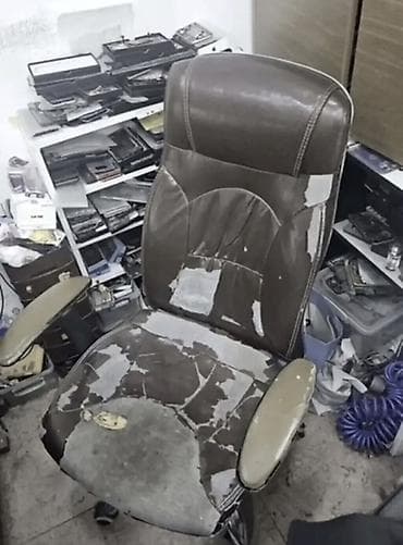 goran mebel: Təkərli, Qolları tənzimlənmir, Süni dəri — 1