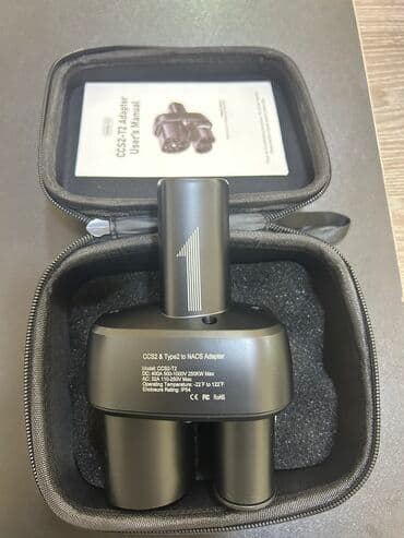 TESLA adaptör başlıqları; CCS2 AC+DC 220 azn Tayp 2-90azn Tayp 1-50azn
