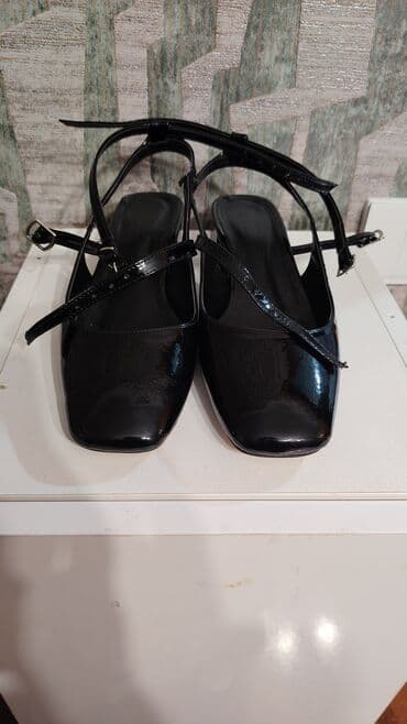 домашние женские тапочки балетки: Балетки, Размер: 40, цвет - Черный, Новый — 2