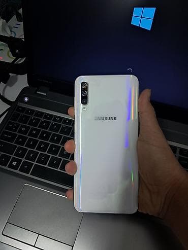 Samsung Galaxy A50, 128 GB, rəng - Ağ, İki sim kartlı