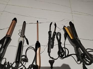 ev qizdirici: Saç üçün istilik alətləri dəsti Tərkib: - 3 ədəd buruq saç maşası — 4