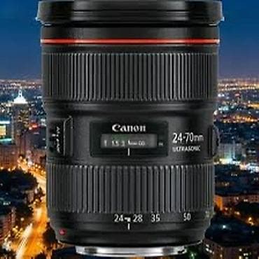 motorlar: Canon EF 24-70mm ULTRASONIC obyektiv - Fokus diapazonu: 24–70 mm – — 1