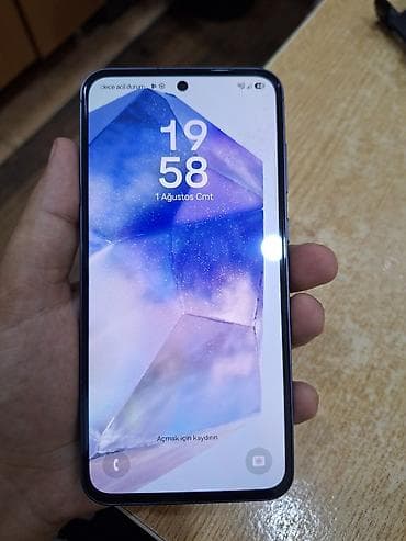 samsung ue65ks7500: Samsung Galaxy A55 5G, 256 GB, rəng - Qara, Barmaq izi — 5