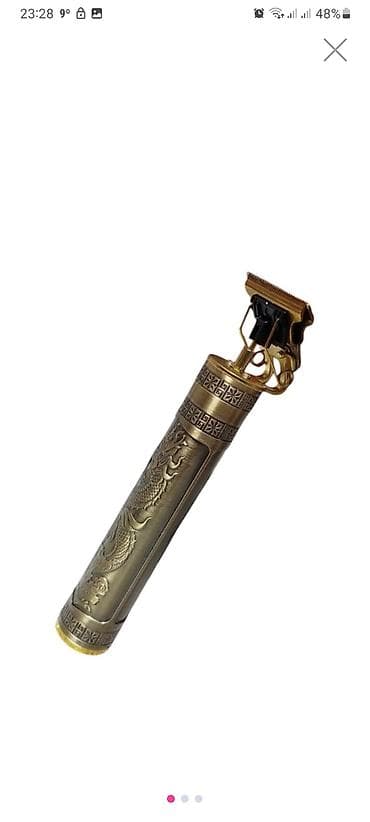 philips xenium 9@9u: Metal gövdəli, oyma “əjdaha” dizaynlı peşəkar saç və saqqal trimmeri — 6