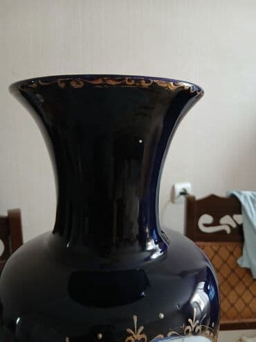 gul: Qədimi antikvar GÜLDAN.Siniği,çatlaği yoxdur.İstifadə — 4