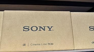 sony a6000: **Sony α Cinema Line FX30** Sony-nin peşəkar Cinema Line seriyasına — 1