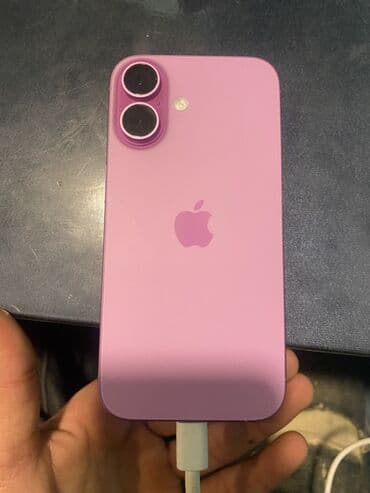 iphone 8 qiymet: IPhone 16, 128 GB, Çəhrayı, Face ID — 1