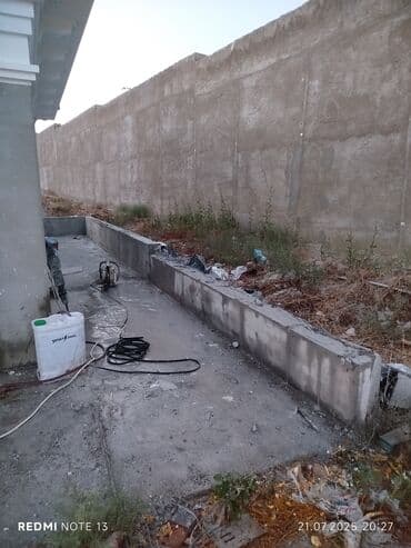 malyar işi: Səssiz tozsuz səliqəli kəsim. Beton katlavan monolit kubik — 27