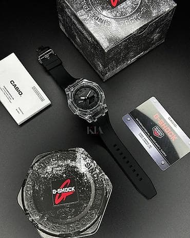 casio gshock: Casio G-SHOCK qol saatı – orijinal set Model: G‑SHOCK (GA-2100 — 3