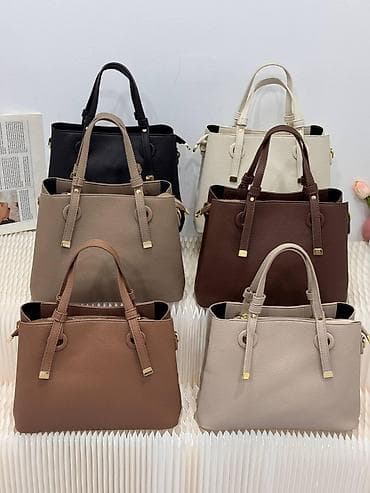 mattpear m plus: Zərif dizaynlı qadın əl çantası kolleksiyası - Material: teksturalı — 1
