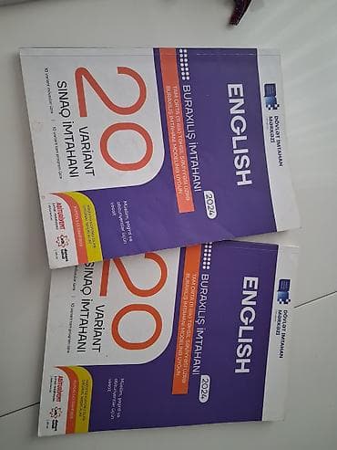 250 test: Məhsul: “English – 20 Variant Sınaq İmtahanı (2024)” Nəşriyyat: Dövlət — 1