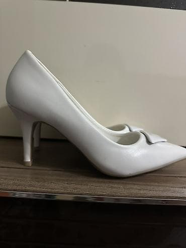 ayaggabı: Ölçü: 36, rəng - Ağ, Yeni — 4