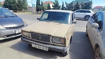 2107 ucuz: VAZ 2107 sedan - Kuzov: 4 qapılı, bej rəng - Mühərrik: benzin - — 4
