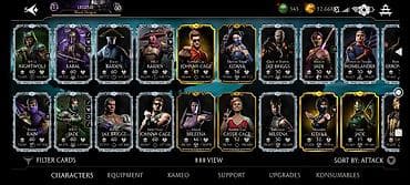 gitara qara: Mortal Kombat Mobile oyun hesabı – yüksək səviyyəli kolleksiya - — 3